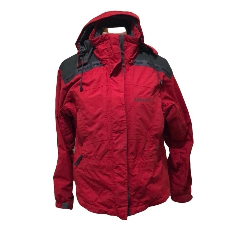 Marmot Ski Coat Size Small Red